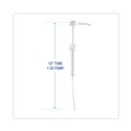 Customer Appreciation Sale - Save up to $60 off | Boardwalk BWK00417EA 1 oz. Plastic Siphon Pump for 1-Gallon Bottles - White image number 1