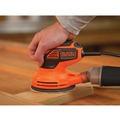 Orbital Sanders | Black & Decker BDERO600 120V 2.4 Amp Brushed 5 in. Electric Random Orbit Sander image number 4