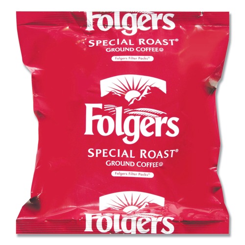 Mothers Day Sale! Save an Extra 10% off your order | Folgers 2550006898 0.8 oz. Special Roast Coffee Filter Packs (40/Carton) image number 0
