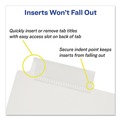  | Avery 11835 Big Tab 11 in. x 8.5 in. 5-Tab Insertable Plastic Dividers - Clear (1-Set) image number 6