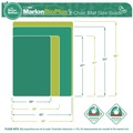 Office Jansan | Floortex NRCMFLBS0004 46 in. x 60 in. Ecotex Marlon BioPlus Rectangular Polycarbonate Chair Mat for Hard Floors - Clear image number 2