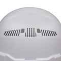 Hard Hats | Klein Tools 60105 Self-Wicking Odor-Resistant Vented Hard Hat - White image number 6