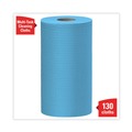 | WypAll 35411 X60 9.8 in. x 13.4 in. Cloths - Small, Blue (130/Roll, 12 Rolls/Carton) image number 3