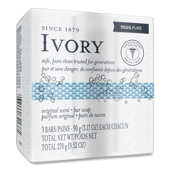 PRODUCTS | Ivory 12364 Individually Wrapped Original Scent 3.1 oz. Bar Soaps (72-Piece/Carton)