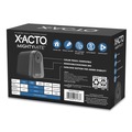 Pencil Sharpeners | X-ACTO 19501X 3.5 in. x 5.5 in. x 4.5 in. AC-Powered Mighty Mite Home Office Electric Pencil Sharpener - Black/Gray/Smoke image number 2