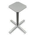 Office Desks & Workstations | HON HMS1.N.ON.Y Between Seated-Height X-Base with 30 in. Diameter Between Round Table Top and Motivate High-Density Stacking Chair Bundle (4 Chairs/Carton) image number 8