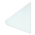 Cleaning & Janitorial Supplies | U Brands 3689U00-01 20 in. x 16 in. Cubicle Glass Dry Erase Board - White Surface image number 1
