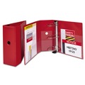 Percentage Off | Avery 79586 11 in. x 8.5 in. 3 Rings 5 in. Capacity Locking One Touch EZD Rings and Thumb Notch Heavy-Duty Non-View Binder with DuraHinge - Red image number 3
