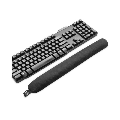 Office Jansan | IMAK Ergo A10160 17.75 in. x 3 in. Keyboard Wrist Cushion - Black image number 0