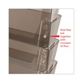  | Deflecto 73502RT DocuPocket 3 Sections 3-Pocket 13 in. x 7 in. x 20 in. File Partition Set - Letter Size, Smoke (3/Set) image number 9