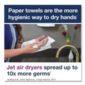 Cleaning & Janitorial Supplies | Tork 8634550 8 in. x 450 ft. Advanced Notched Hand Towel Roll - White (12 Rolls/Carton) image number 4