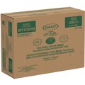 Cups and Lids | Dart OPT1224TGB Optima Reclosable Lids for Hot Paper Cups Fits 12 oz. to 24 oz. Hot Paper Cups - Black (1200/Carton) image number 0