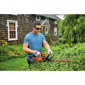 Hedge Trimmers | Black & Decker BEHT350 120V 4 Amp Brushed 22 in. Corded Hedge Trimmer image number 4