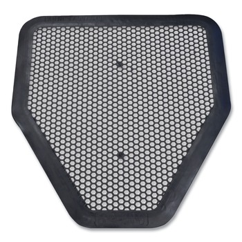 Big D Industries 17.5 in. x 20.5 in. Deo-Gard Disposable Urinal Mat - Mountain Air, Charcoal (6/Carton)