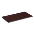  | Alera ALETT4824CM 47.63 in. x 23.63 in. Rectangular Reversible Laminate Table Top - Medium Cherry/Mahogany image number 1