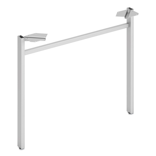 Office Desks & Workstations | HON HLPLLEG30U.SLVR 29.75 in. W x 2 in. D x 27.86 in. H Mod U-Leg - Silver image number 0