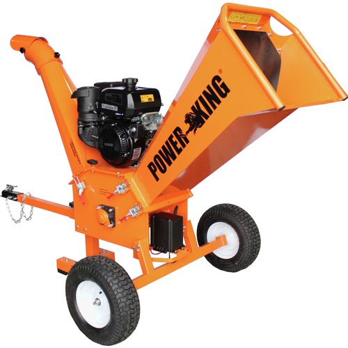 Chipper Shredders | Power King PK0915-EH 14 HP KOHLER CH440 Command PRO Gas Engine Electric Start 5 in. Wood Chipper Shredder image number 0