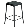 Office Chairs | Safco 6605BL 25 in. Counter-Height Backless Steel Stool, Supports Up to 250 lb - Black image number 0