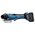 Angle Grinders | Bosch GWX18V-13PB14 18V PROFACTOR Lithium-Ion Spitfire X-LOCK 5 in. - 6 in. Angle Grinder with Paddle Switch (8 Ah) image number 2