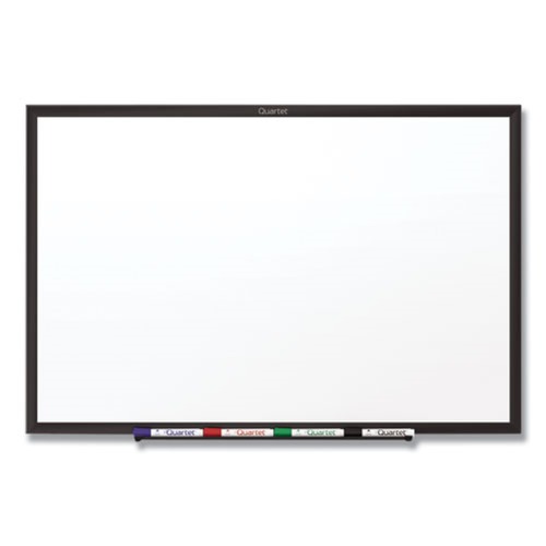 | Quartet S538B Classic Total Erase Black Aluminum Frame 96 in. x 48 in. Dry-Erase Board - White image number 0
