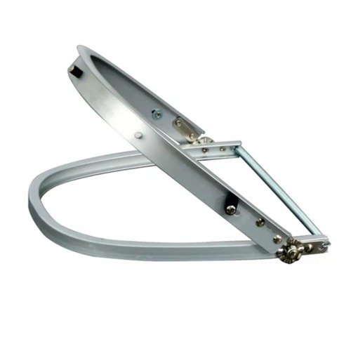 Masks | Fibre-Metal by Honeywell FH66 High Performance Aluminum Faceshield Hat Adapters for P2/E2 - Silver image number 0