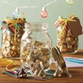 Snacks | Green Rabbit 810128792110 32 oz KISSES with Almonds - Milk Chocolate (2/Carton) image number 5
