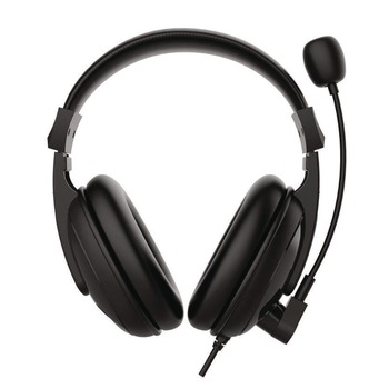 Morpheus 360 Binaural Over the Head Deluxe Multimedia Stereo USB Headset with Adjustable Boom Microphone