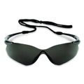 Eye Protection | Ansell 25704 Nemesis VL Safety Glasses - Gunmetal Frame, Smoke Uncoated Lens image number 3