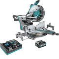 Makita GSL04M1 40V max XGT Brushless Lithium-Ion 12 in. Cordless AWS Capable Dual-Bevel Sliding Compound Miter Saw Kit (4 Ah) image number 0