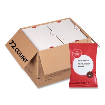 Seattle's Best 2.1 oz. Packet Premeasured Coffee Packs - Pier 70 Blend (72/Carton)