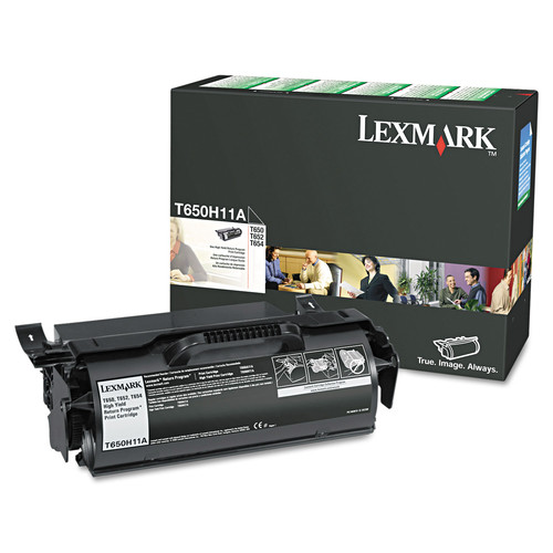 Ink & Toner | Lexmark T650H11A Return Program 25,000 Page-Yield High-Yield Toner - Black image number 0