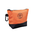 Klein Tools 55470 2-Piece Stand-Up Zipper Tool Bag Set - Orange/Black, Gray/Black image number 3