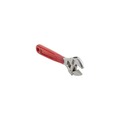 Klein Tools D506-4 4 in. Plastic Dipped Adjustable Wrench - Transparent Red Handle image number 7