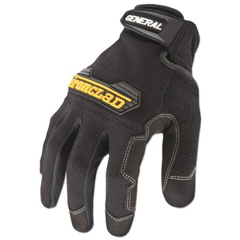 Ironclad General Utility Spandex Gloves - Black/Medium (1-Pair)
