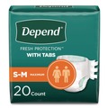 Cleaning Cloths | Kimberly-Clark 35456 19 in. to 34 in. Waist Incontinence Protection with Tabs - Small/Medium (3/Carton) image number 2