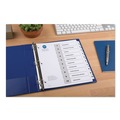 Customer Appreciation Sale - Save up to $60 off | Avery 11134 CUSTOMIZABLE TOC READY INDEX BLACK AND WHITE DIVIDERS, 10-TAB, LETTER (1 Set) image number 2