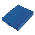 Labor Day Sale! Save $30 off $199! | Pendaflex 13542 8.5 in. x 11 in. 1/3-Cut End Tab Colored Poly Out Guides with Center Tab - Blue (50/Box) image number 2