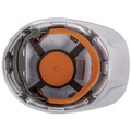 Hard Hats | Klein Tools 60107 Non-Vented Cap Style Hard Hat with Headlamp - White image number 4