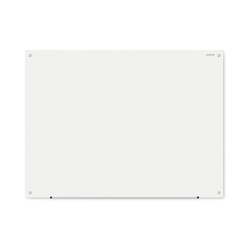 Universal UNV43233 Frameless 48 in. x 36 in. Glass Marker Board - White