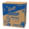 Cleaning & Janitorial Supplies | Scott 75130 9.4 in. x 11 in. 1-Ply Standard Shop Towels - Blue (30/Carton) image number 4