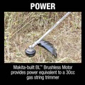 Lawn Mowers | Factory Reconditioned Makita XRU17Z-R 18V X2 (36V) LXT Brushless Lithium-Ion Cordless String Trimmer (Tool Only) image number 9