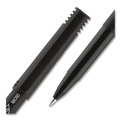 Pens | uni-ball 60040 ONYX Extra-Fine 0.5 mm Roller Ball Pen - Black Ink/Black Barrel (1-Dozen) image number 1