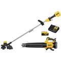 Outdoor Power Combo Kits | Factory Reconditioned Dewalt DCKO215M1RVB 20V MAX XR Brushless Lithium-Ion Cordless String Trimmer and Blower Combo Kit (4 Ah) image number 0
