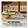 Cleaning Tools | Rubbermaid Commercial 2221951 Glass Cleaning Starter Kit (6-Piece/Kit) image number 5