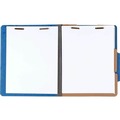 Office Jansan | ACCO A7015026 3 in. Expansion Pressboard Letter Size 6-Fastener Classification Folders - Sky Blue Exterior (10/Box) image number 3
