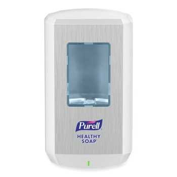 PURELL 7830-01 CS8 5.79 in. x 3.93 in. x 10.31 in. 1,200 mL Soap Dispenser - White (1/Carton)