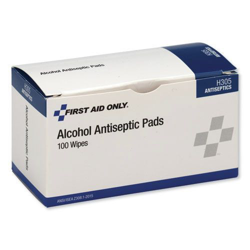 Office Jansan | First Aid Only H305 Dispenser Box Alcohol Cleansing Pads (100/Box) image number 0