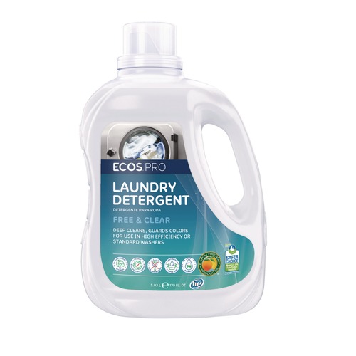 Office Jansan | ECOS PRO PL9371/02 170 oz Liquid Laundry Detergent Bottle image number 0