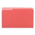 Office Jansan | Universal UNV15303 1/3-Cut Tabs Interior File Folders - Legal Size, Red (100/Box) image number 2