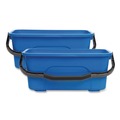Mop Buckets | Gritt Commercial GRI1832PK 3-Gallon Window and General Cleaning Bucket - Blue (2/Pack) image number 0